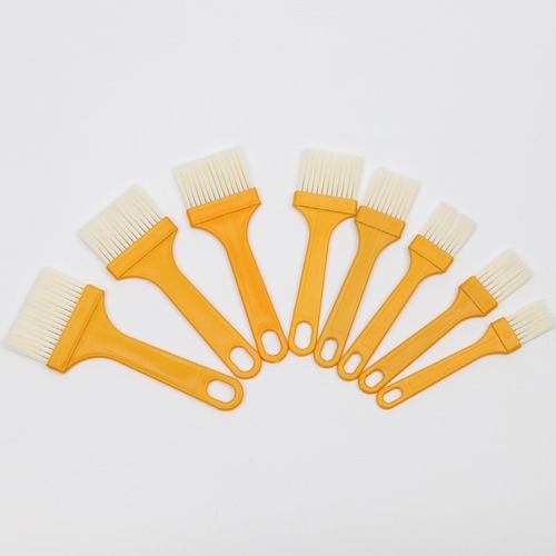 Scraping plastic plate with thin handle, ash removal brush, barbecue small brush, plastic handle wire brush, dust removal, paintbrush, keyboard brush