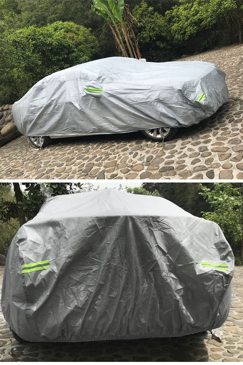 汽车用品车载车衣车罩避阳防雨遮雪铝膜棉绒加厚全罩车衣四季通用详情图13