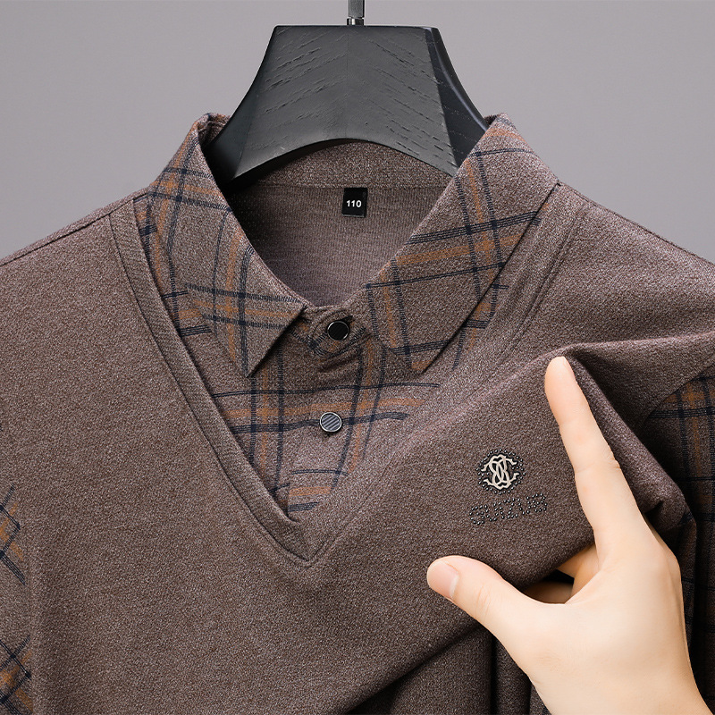 Men's autumn casual long-sleeve for boys for elderly