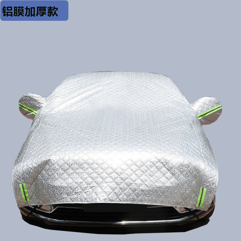 Aluminum film composite plus velvet thickening model