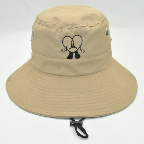 Cross-Border Bad Rabbit Fisherman Hat UN VERANO SIN TI Western Rapper Bad Bunny Bucket Hat Trend