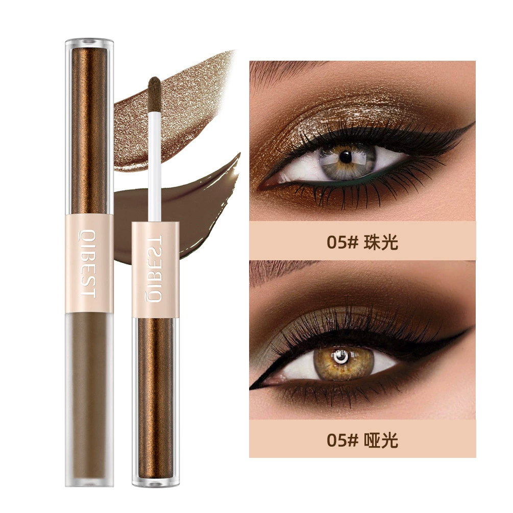 Double-sided shiny eye shadow, brightening highlighter