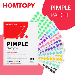 Cross-Border Star-Shaped Acne Patch Hydrogel Patch Fades Acne and Closes Acne, Is Gentle and Non-Irritating, Improves Acne Skin