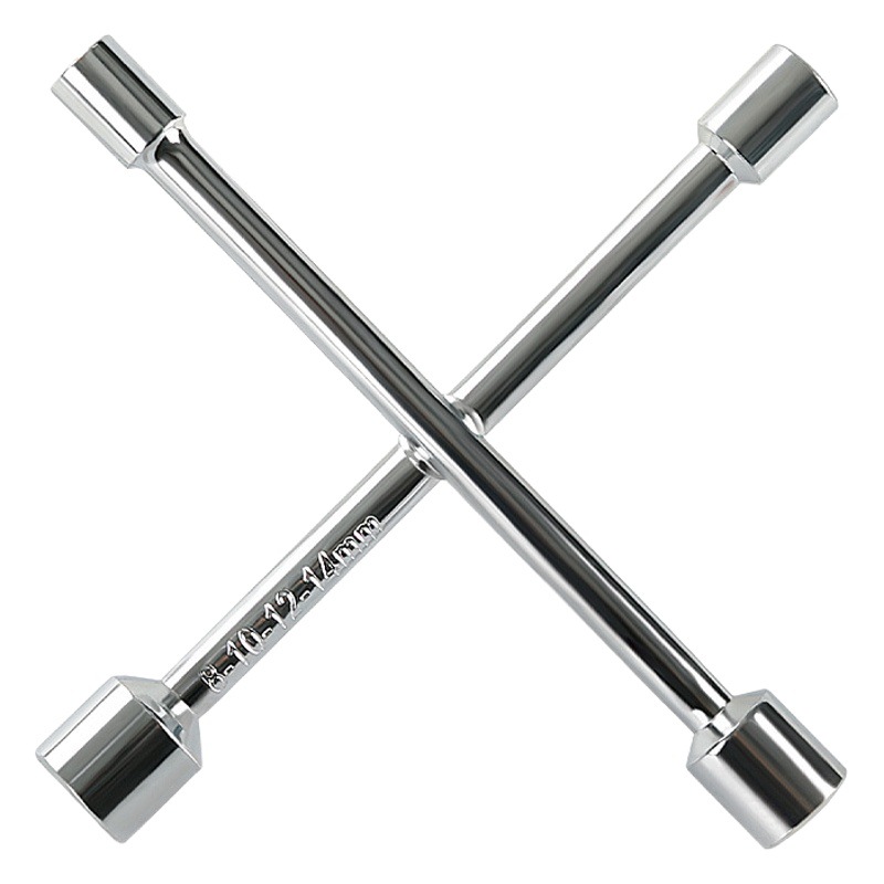 Cruz socket llave herramienta especial para el desmontaje del neumático de coche de reparación de cambio de neumáticos socket traje llave hexagonal exterior