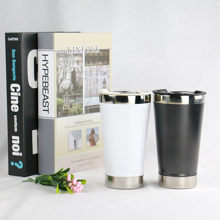 Cross-border 20OZ taza de automóvil con su propio abridor de botellas taza de cerveza de acero inoxidable 304 taza de hielo sdl la misma taza brasileña