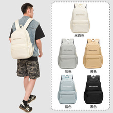 跨境新款背包男轻便简约大容量出差旅行电脑双肩包日常通勤电脑包