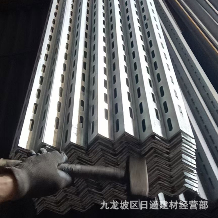 重庆非标等边角钢 桥梁建筑工程用黑角铁 Q235B热镀锌