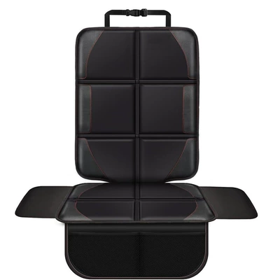 Cross-Border Hot-Selling Upgraded Children's Anti-Slip Seat Protective Pad Wear-Resistant Pad Car Seat Anti-Slip Protective Pad (Seat cushion, seat cover) - upgraded-model-black-red-line-a0608-5
