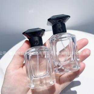 in stock Screw Perfume Bottles Pressing Spray Bottle 30 ml Glass Bottle Perfume Bottle Portable Small Sample Empty Bottle
