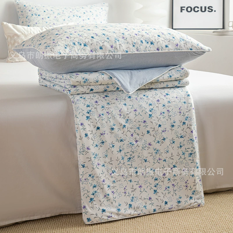 Холодное летнее стеганое одеяло с тонким стеганым одеялом гладкое и прохладное летнее стеганое одеяло