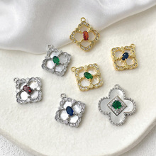 14k����ɫ��Ȼؐĸ�ĸ���\�����ε���diy�ֹ��Ʒ��������