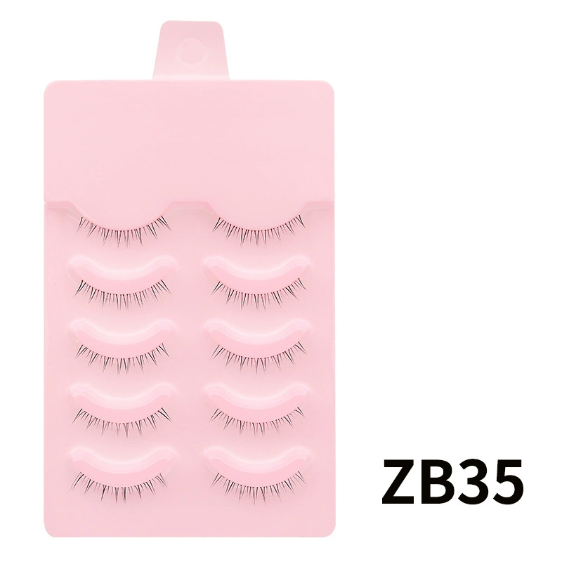 False Eyelashes DINGSEN, 5-Pair Set, Everyday & Cosplay Styles, Assorted Bands