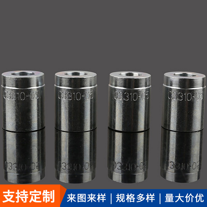 厂家供应工程机械设备及配件用尼龙管用铁皮 碳钢单头外螺纹短管