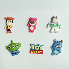 2024玩具总动员 diy卡通树脂滴胶饰品配件手机壳洞洞鞋配件钥匙扣