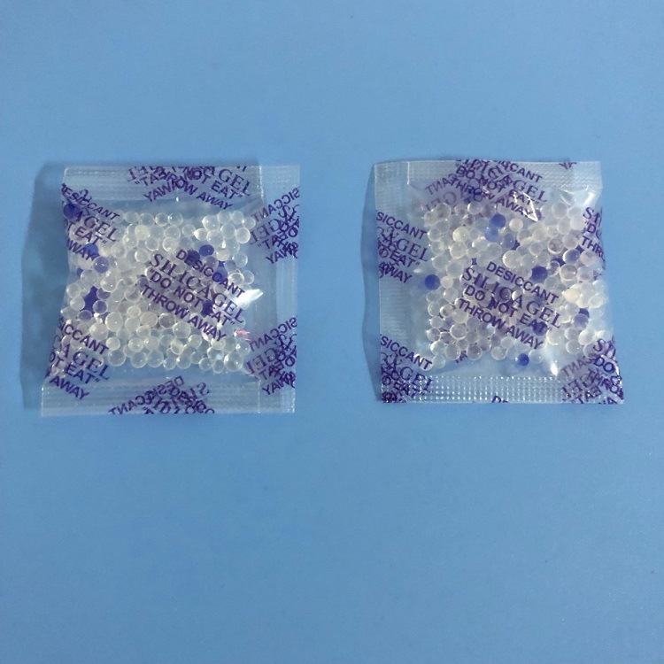 1克2克3克5克g英文版透明蓝色变色硅胶干燥剂