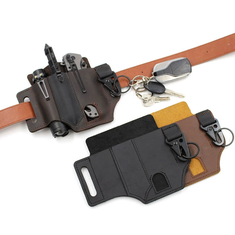 Universal belt, tools set, organizer bag, pens holder, (Physicals), genuine leather