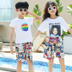 Boys' Swim Trunks, Girls' Quick-Dry Athletic Shorts, Children's Summer Outfit, Baby Beach and Sand Pants