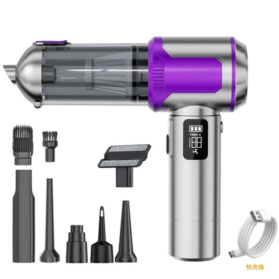 Screen, Fast Charging Vacuum Cleaner, Household | Tozsoranlar - st-6709aplussilver-purple-brushless-vacuum-cleaner-with-display-one-click-to-dust-chamber