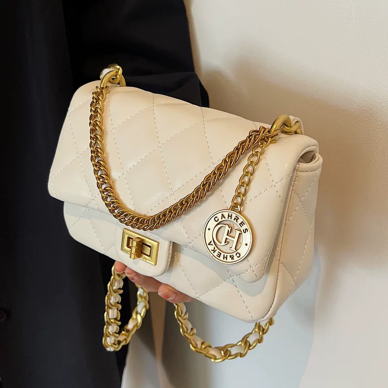 (Cross-border trading), summer one-shoulder bag with diamond pattern, 2023