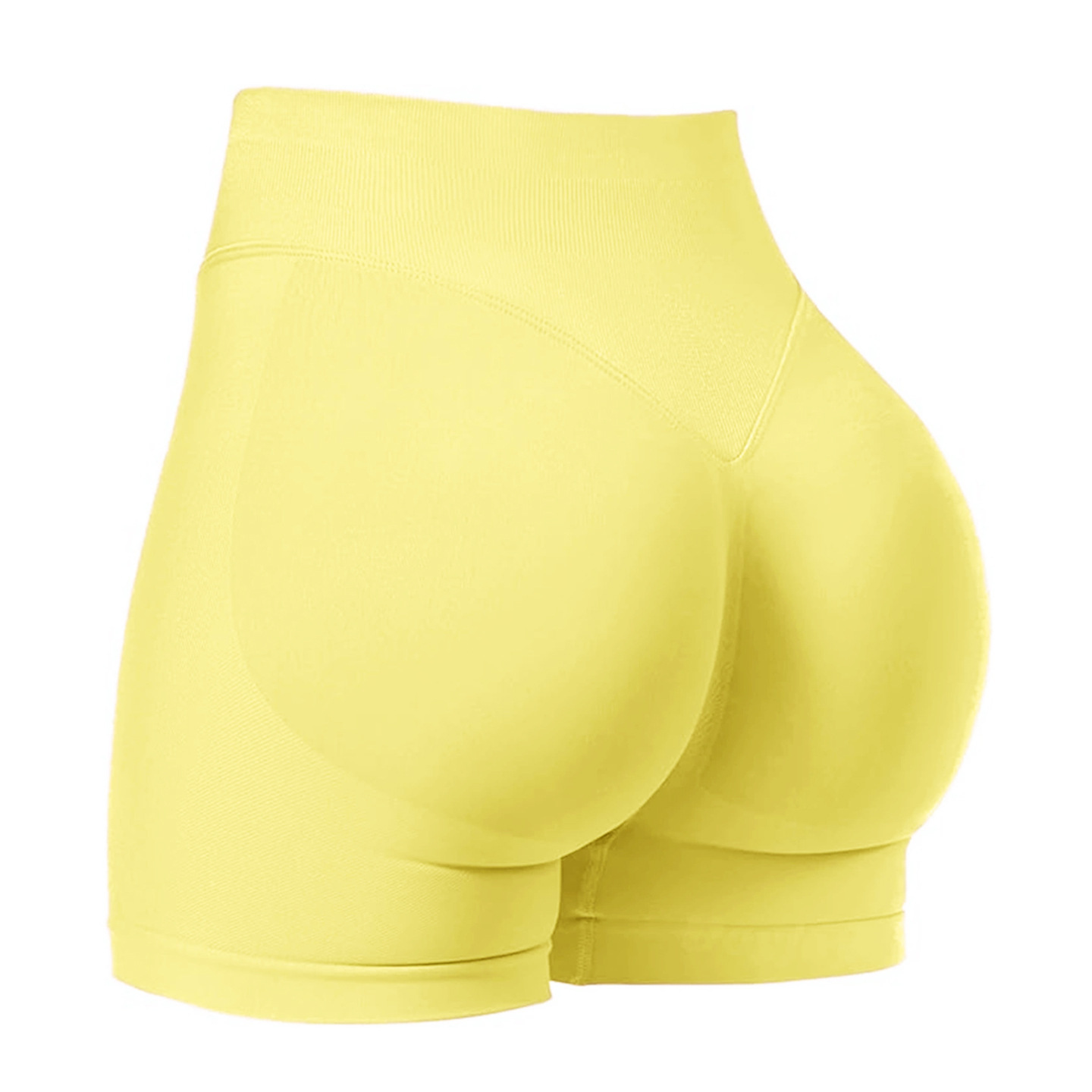 Nuevos productos transfronterizos pantalones cortos deportivos de cintura de tres etapas para mujer Amazon TK pantalones de yoga de cintura alta para correr pantalones de tres puntos de fitness