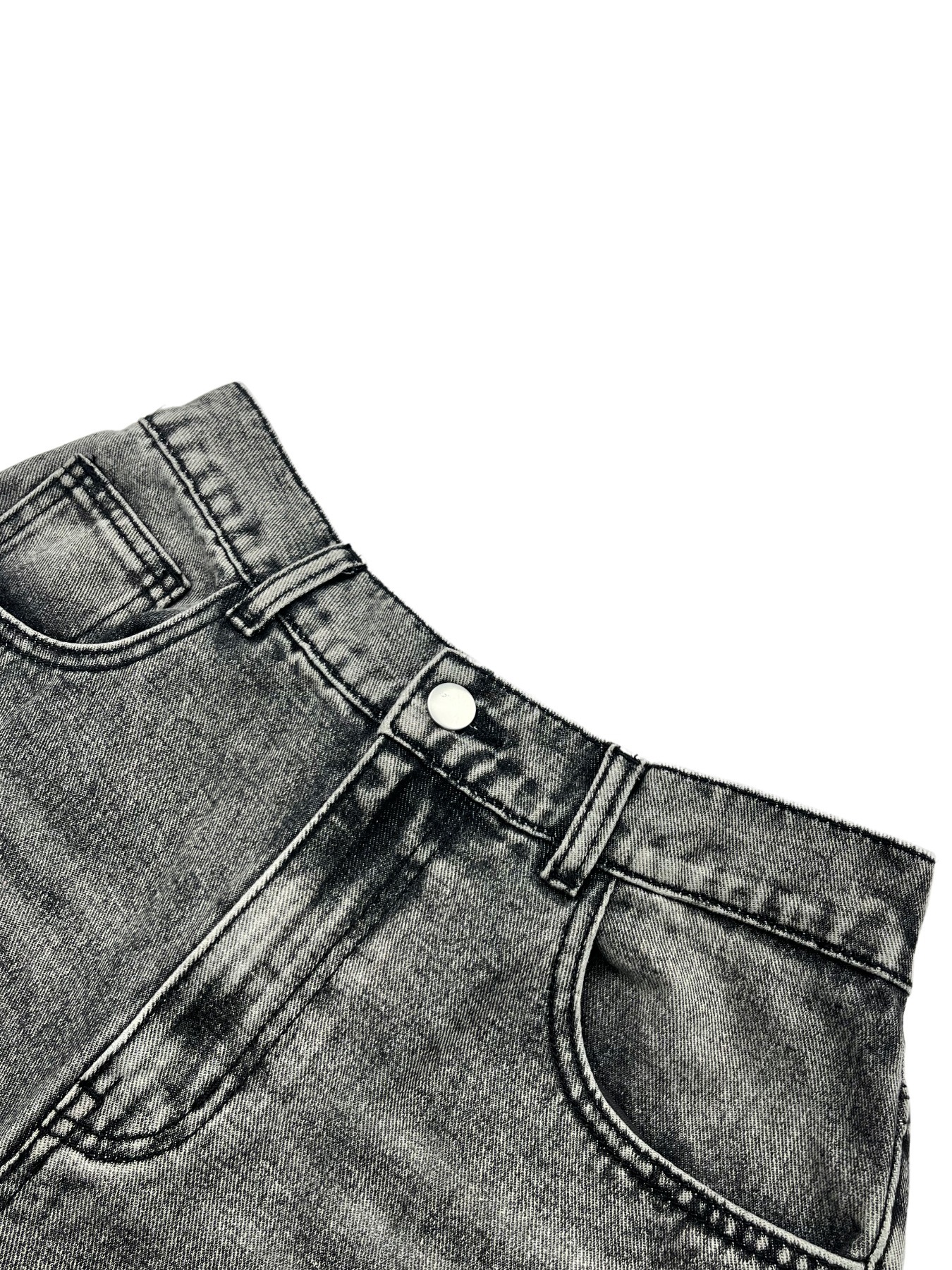 Women's Stretch Waist Straight Leg Denim Jeans - Comfortable Casual High-Rise Trousers For Everyday Wear_mkmklike.com