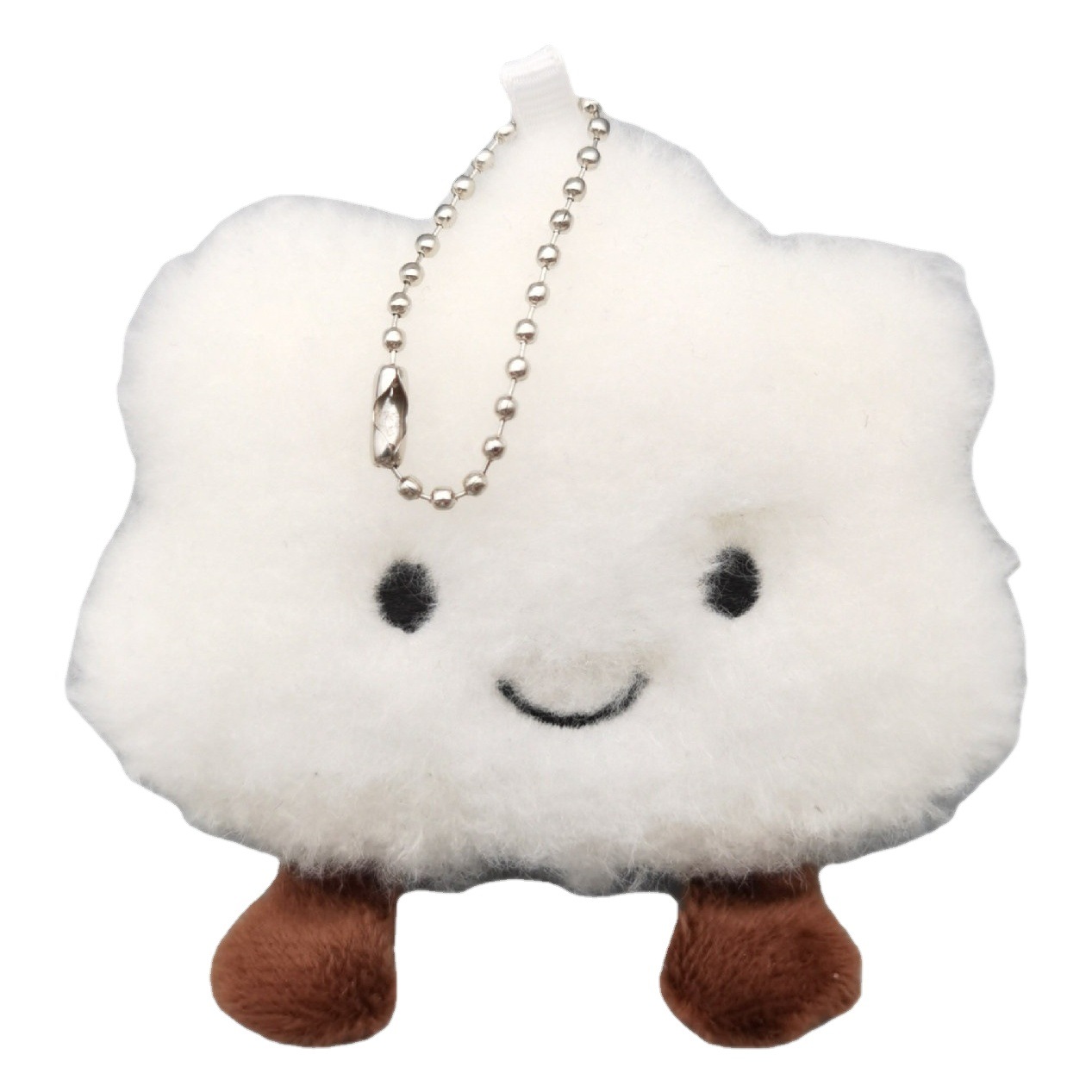 Muñeca de peluche creativa muñeca de nube linda llavero colgante bolsa de ropa accesorios máquina de muñecas regalo al por mayor