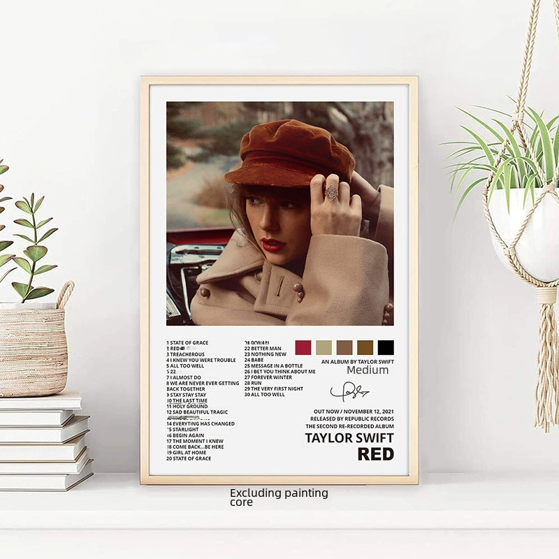 Тейлор Свифт формовочная музыкальная музыка украшение ядро Taylorus блок звезда звезда альбом постер постер