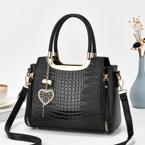 Attractive middle-aged women's bag mom bag  new fashion versatile crossbody fashion ladies large capacity shoulder handbag