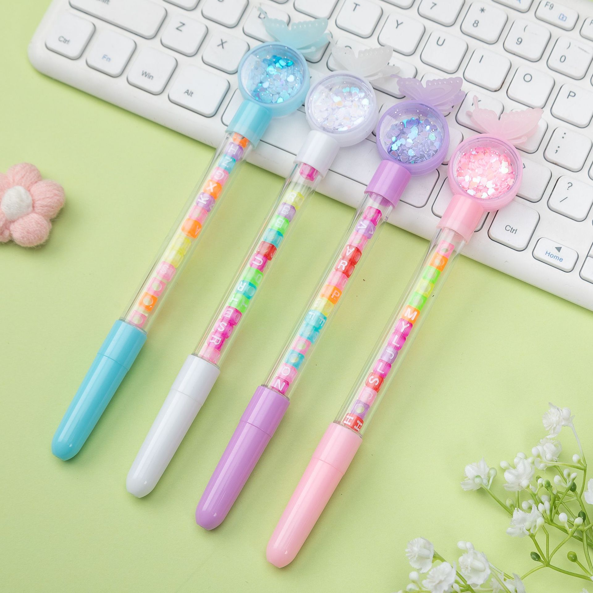 주사위 나비 (단일 색상을 지정할 수 있음)