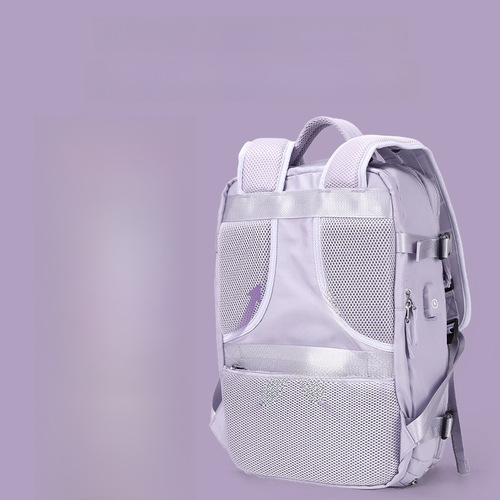 Travel Shoulder Bag Women's Large Capacity Carry-on Luggage Multi-functional Expandable Business Backpack for College Students 