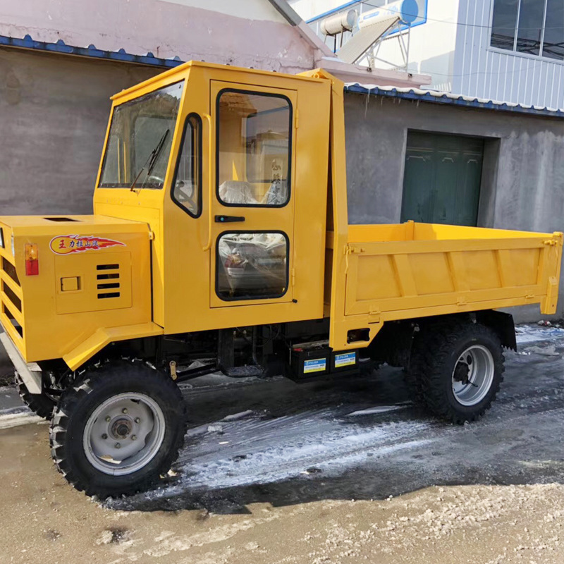 四不像四驱农用车 小型工程山地用 全地形柴油自卸式运输车