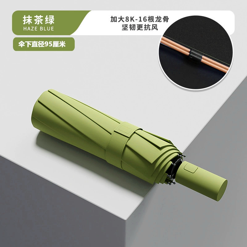 Automatic big umbrella solar-powered, fully automatic, sun protection, UV protection, wholesale