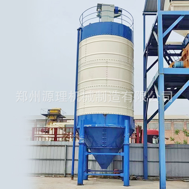 立式水泥罐50吨片状水泥仓100T搅拌站干粉砂浆储料罐粉煤灰料仓