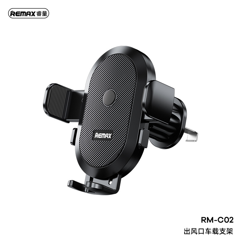 Suporte de carro para navegação estável com ventosa/saída de ar REMAX 360. ° Suporte giratório
