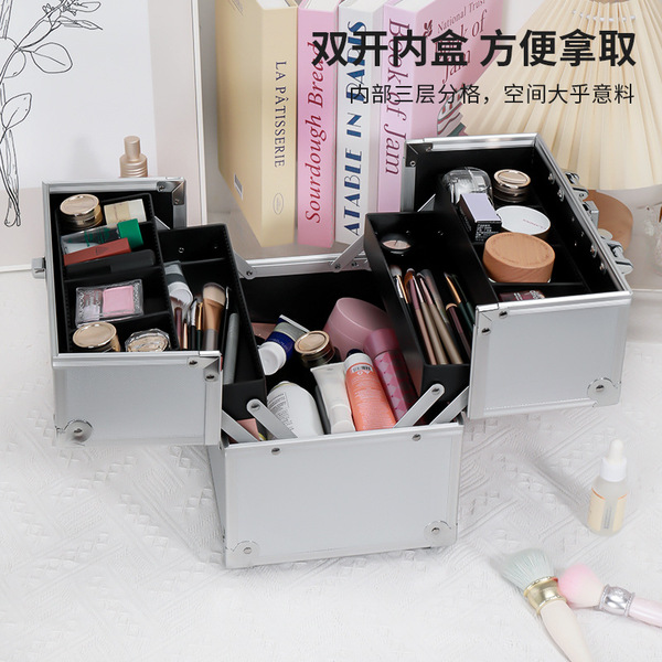 Professional makeup box multi-layer manicure tattoo tool box