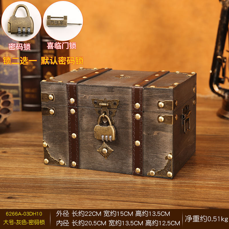 Gray belt lock large (default password lock)