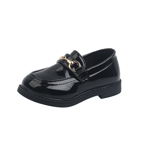 Children's Spring and Summer New Student Piano Host Performance Leather Shoes for Boys, Fashion PU Leather Shoes, One-Time Shipping