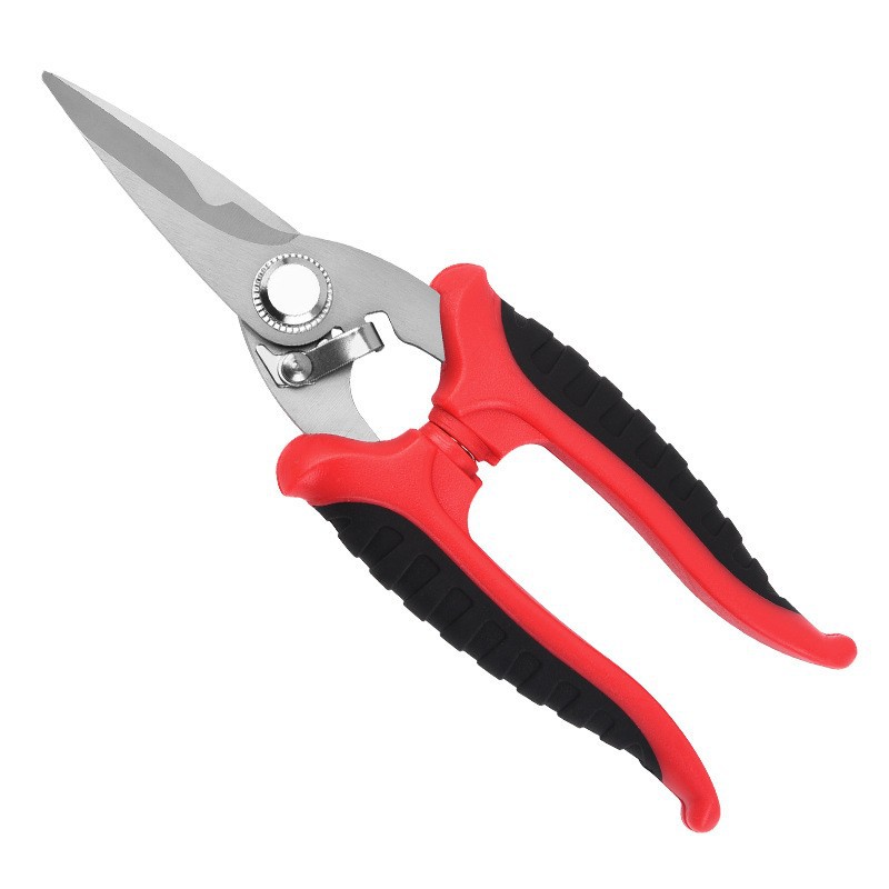 好邦顺农夫帮手果枝修枝剪 树枝剪 省力不锈钢花枝树枝剪电工剪