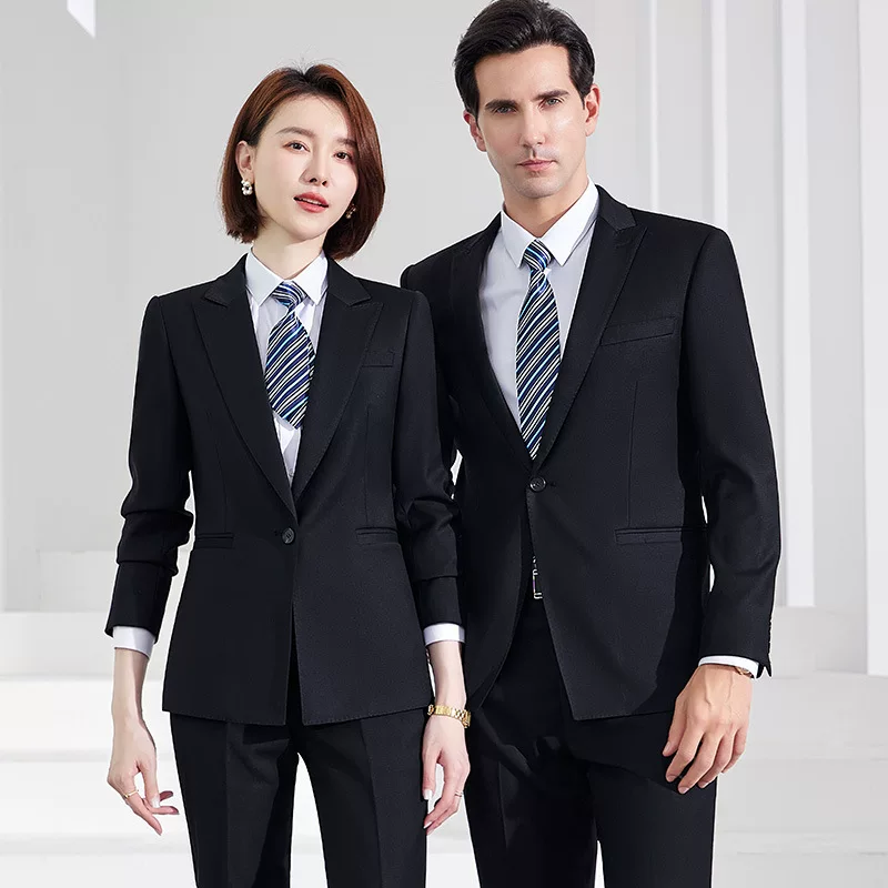 Elite classic suit jacket for men and women, nurse uniform for work for hotel