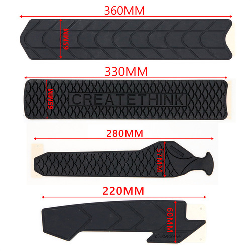 Supply bicycle chain guard, frame protector, silicone sheet, mountain bike, road bike anti-hanging protective film