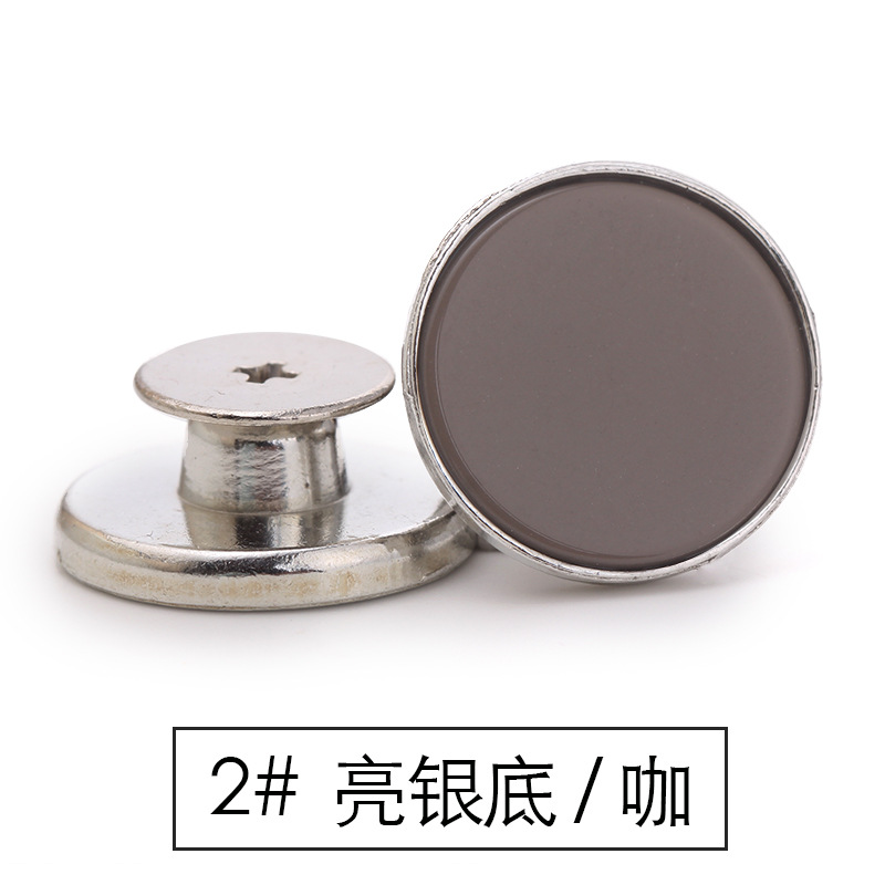 Botón de los pantalones vaqueros botón de la cintura ajustable desmontable modificación de la cintura artefacto redondo hebilla de metal pantalones fijos