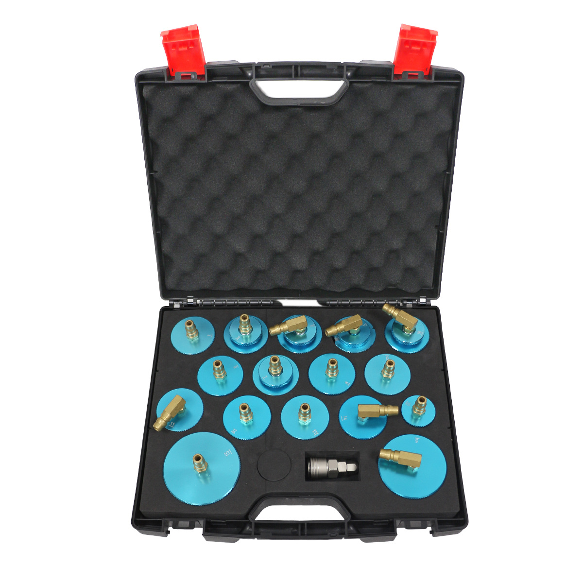 汽车刹车油更换机专用接头转换接头全套刹车油更换工具制动液接头