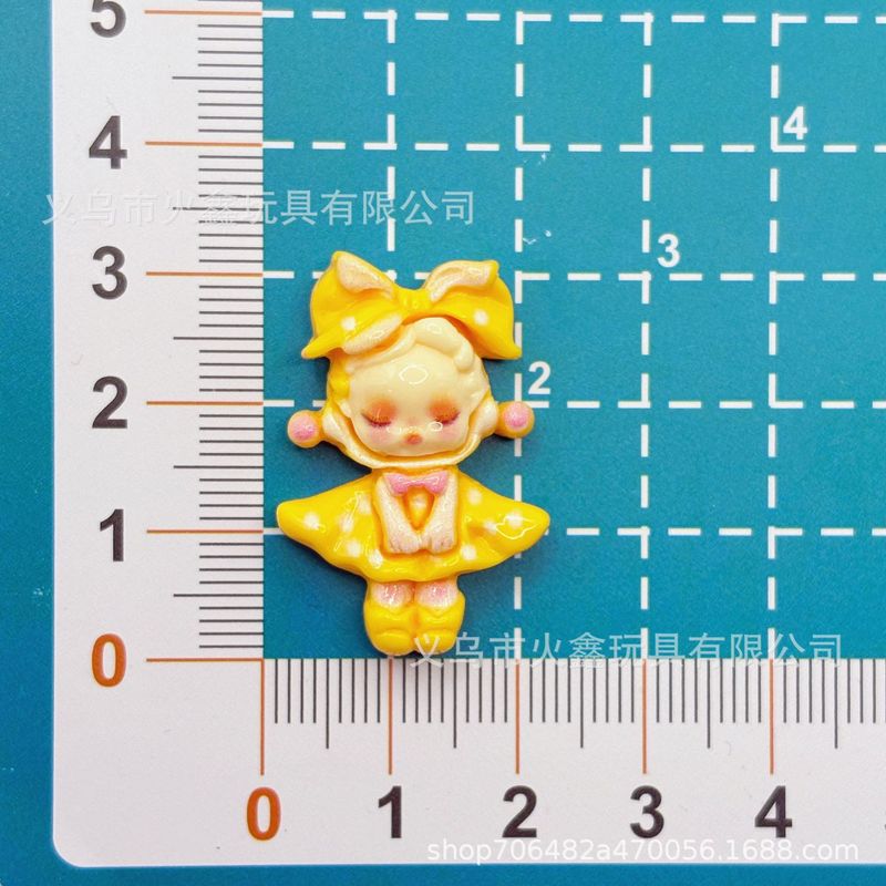 漫画カードフラワースカートガール diy 樹脂キーホルダークリーム接着剤携帯電話ケース靴バックル冷蔵庫マグネットヘッドロープ|undefined