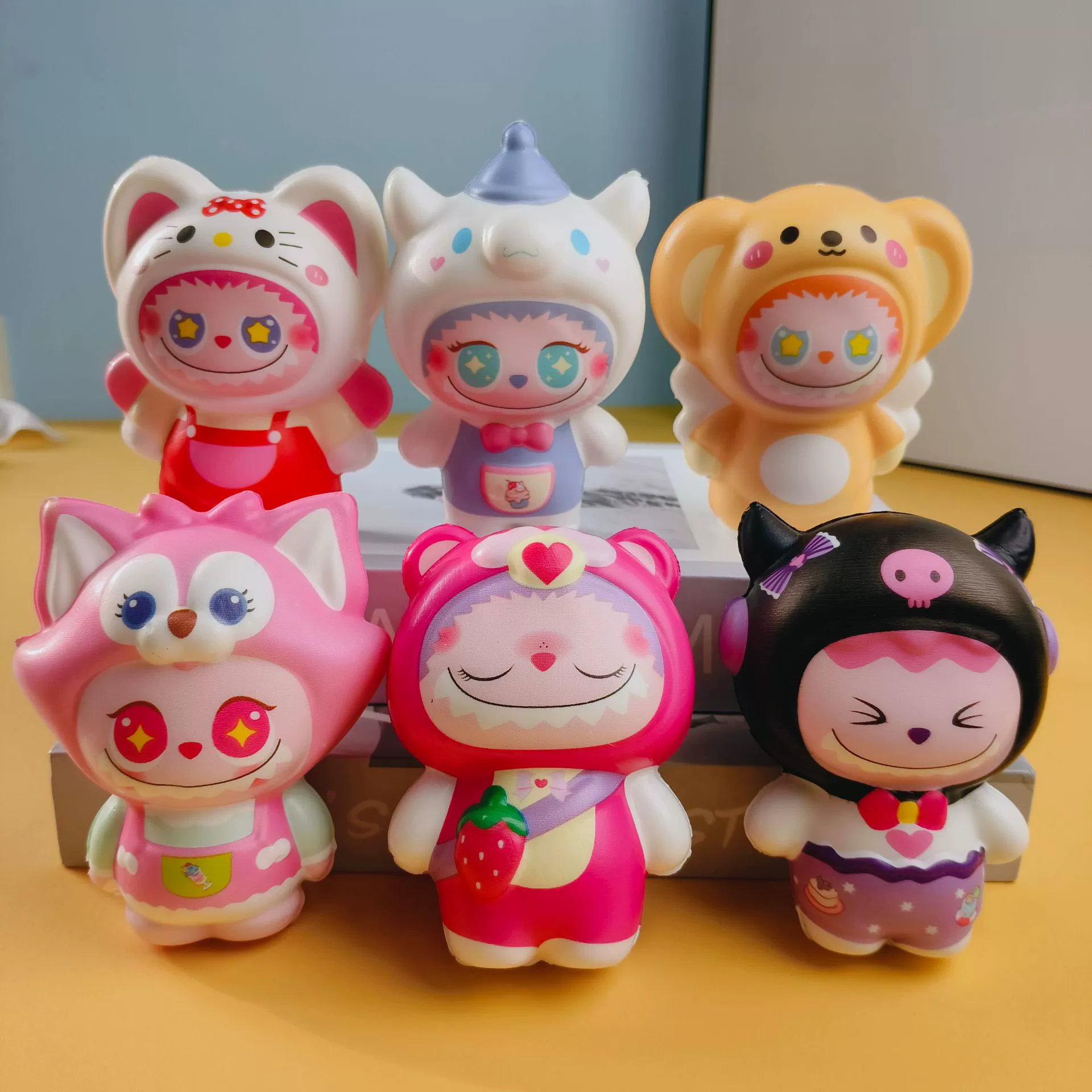 Санио, слизь, мультяшная игрушка, новая коллекция, антистресс