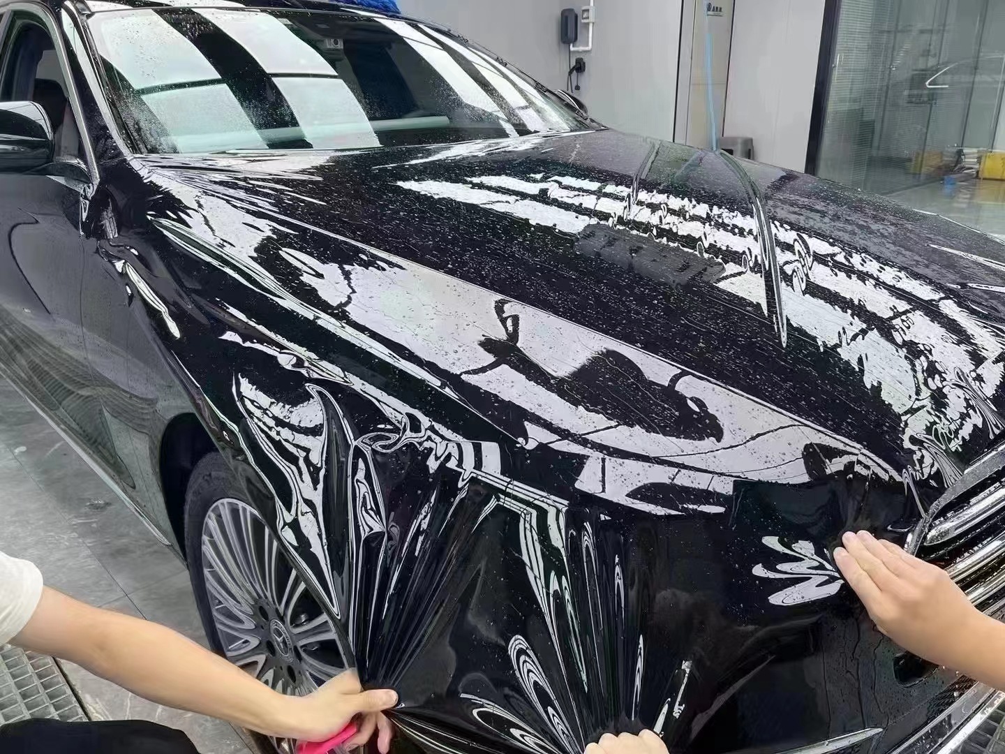Car Tpu Invisible Car Wrap Paint Protection Film Roof Anti-Scratch Full Body Film Door Scratch-Resistant Car Use