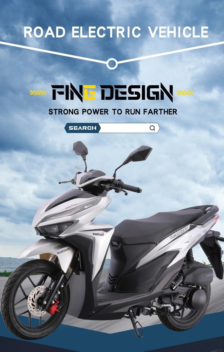 New Year's Best-Selling Cross-Border lb Motorcycle 150Cc Adult Fuel-Efficient Scooter Available for Wholesale