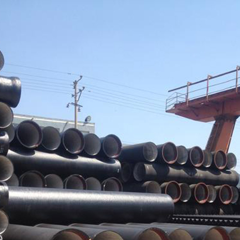 现货供应球墨铸铁管市政给水 万谷柔性排水用球墨铸铁管DN150