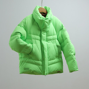 2025 New Air Bag Goose down Thick Warm Waterproof Stand Collar Jacket down Jacket Men and Women Wholesale H09Dyh028