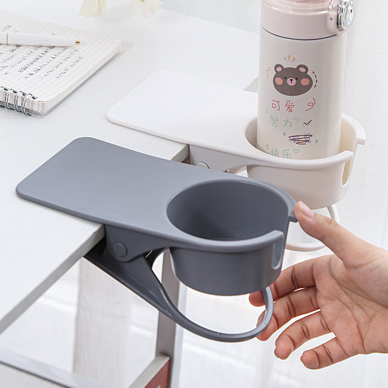 Creative clip desktop finishing storage rack table side cup clip cup holder cup clip second generation large storage clip wholesale