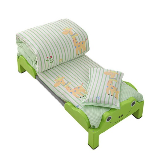 Full Cotton Kindergarten Bedding Set Three-Piece Children's Spring and Winter Blankets Pure Cotton Sheet Set Baby Nap Six-Piece Set Including Core